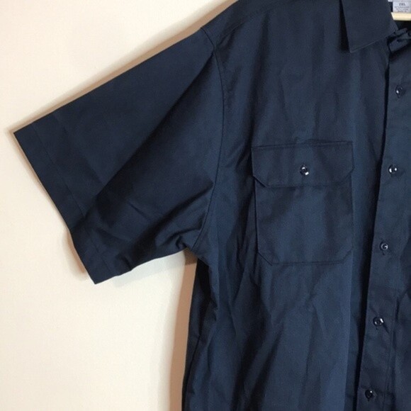 Carhartt mens twill work wear short sleeve button down shirt size 2XL - Picture 3 of 8